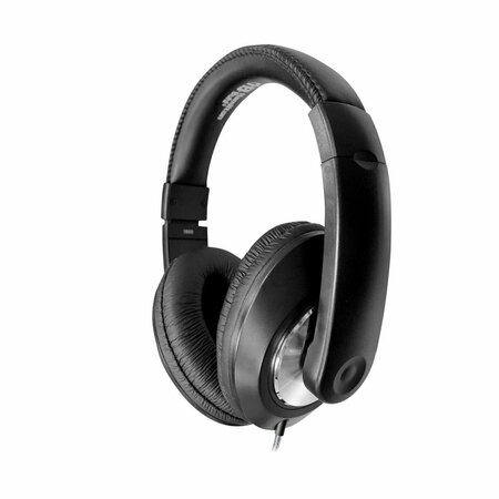 HAMILTON BUHL Smart-Trek Deluxe Stereo Headphone with In-Line Volume Control & USB Plug HA297141